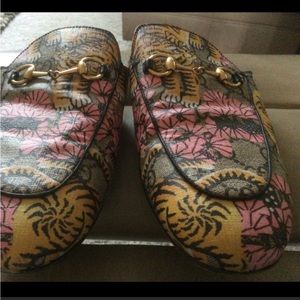 Gucci Bengal Princetown Mules